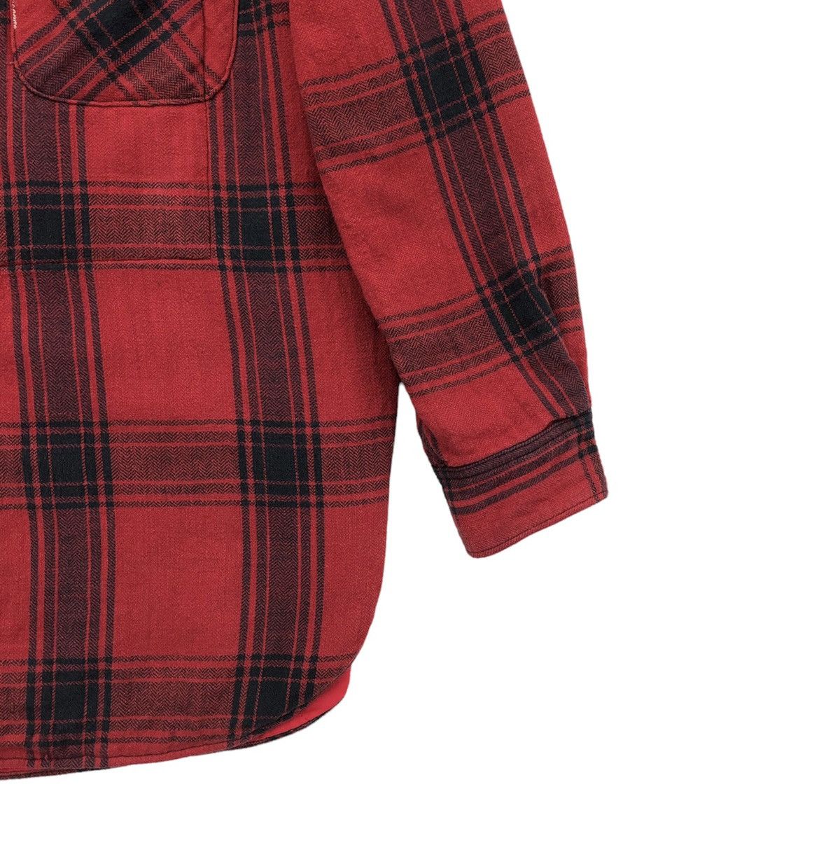 45rpm 🔥45rpm North Marine Drive Flannel Checkered Quilted Jacket Size US XL / EU 56 / 4 - 4 Thumbnail