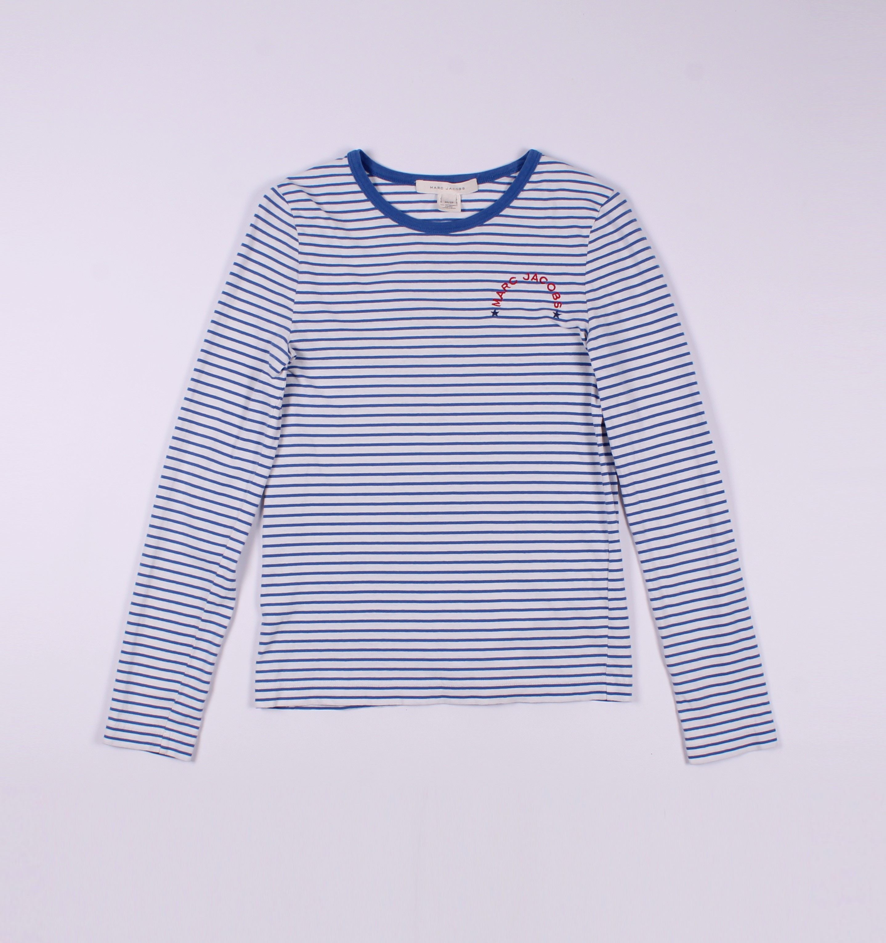 Marc Jacobs Marc Jacobs Striped Long Sleeve Top Jumper Size XS / US 0-2 / IT 36-38 - 4 Thumbnail