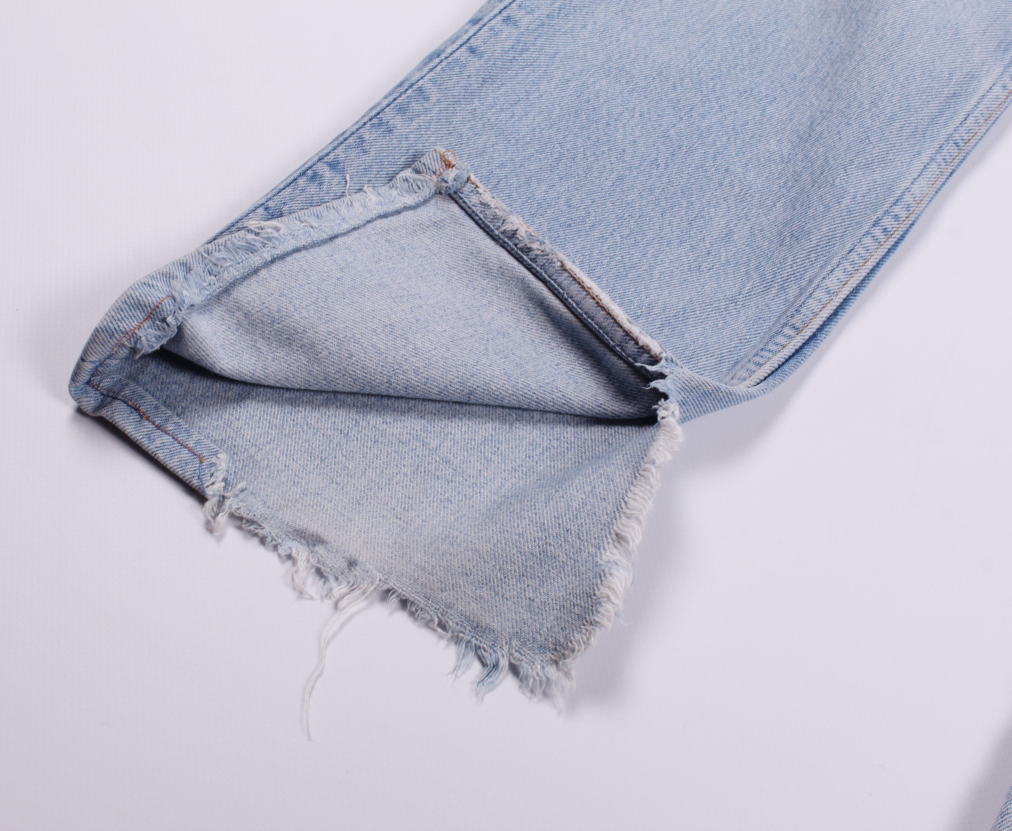 Levi's × Levi's Vintage Clothing Vintage 90's LEVI'S 501 Blue Distressed Jeans Size US 30 / EU 46 - 4 Thumbnail