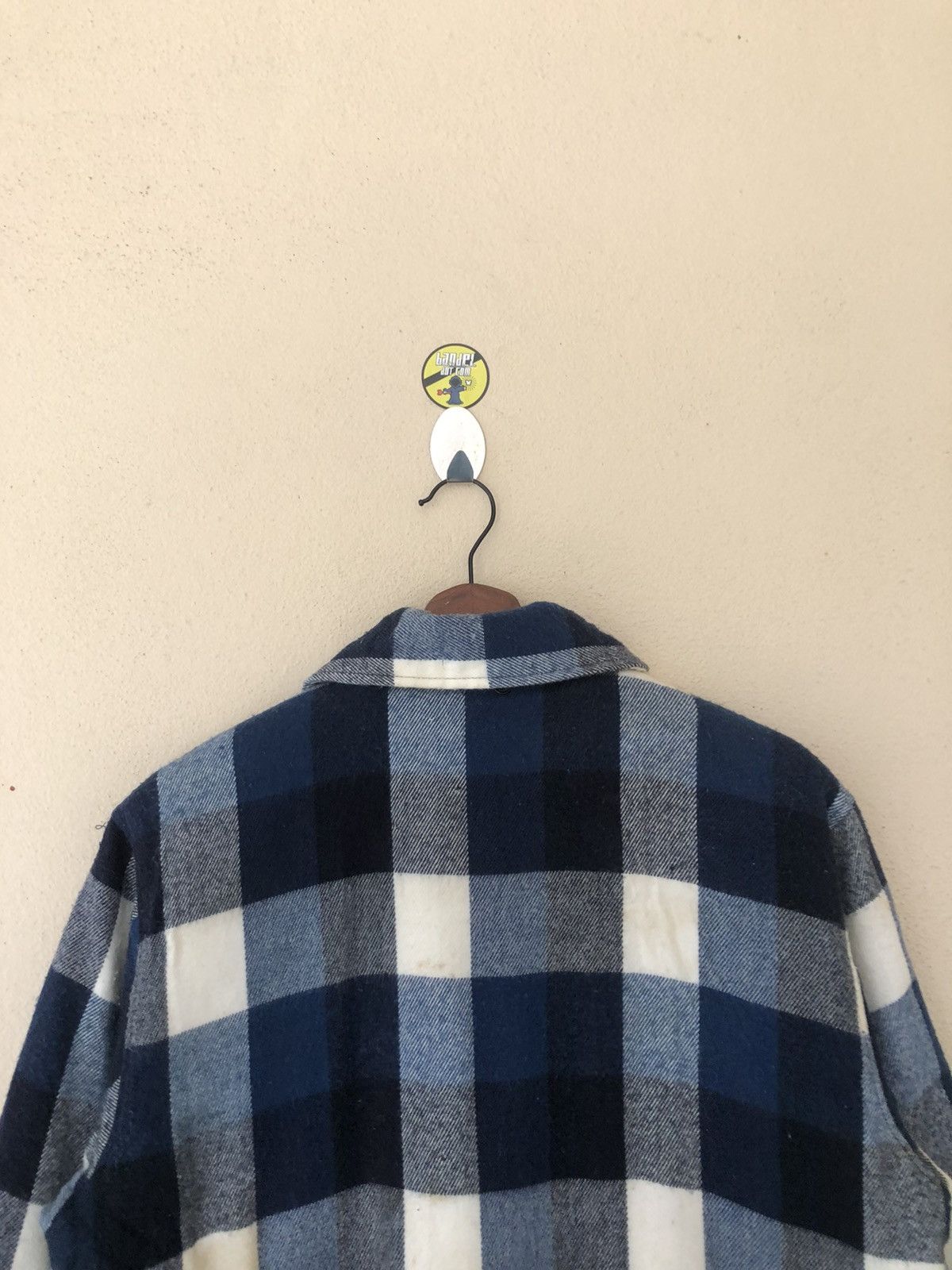 Flannel × Japanese Brand × Vintage VINTAGE TEDDY LINKS SHEARLING FLANNEL JACKET Size US M / EU 48-50 / 2 - 4 Thumbnail