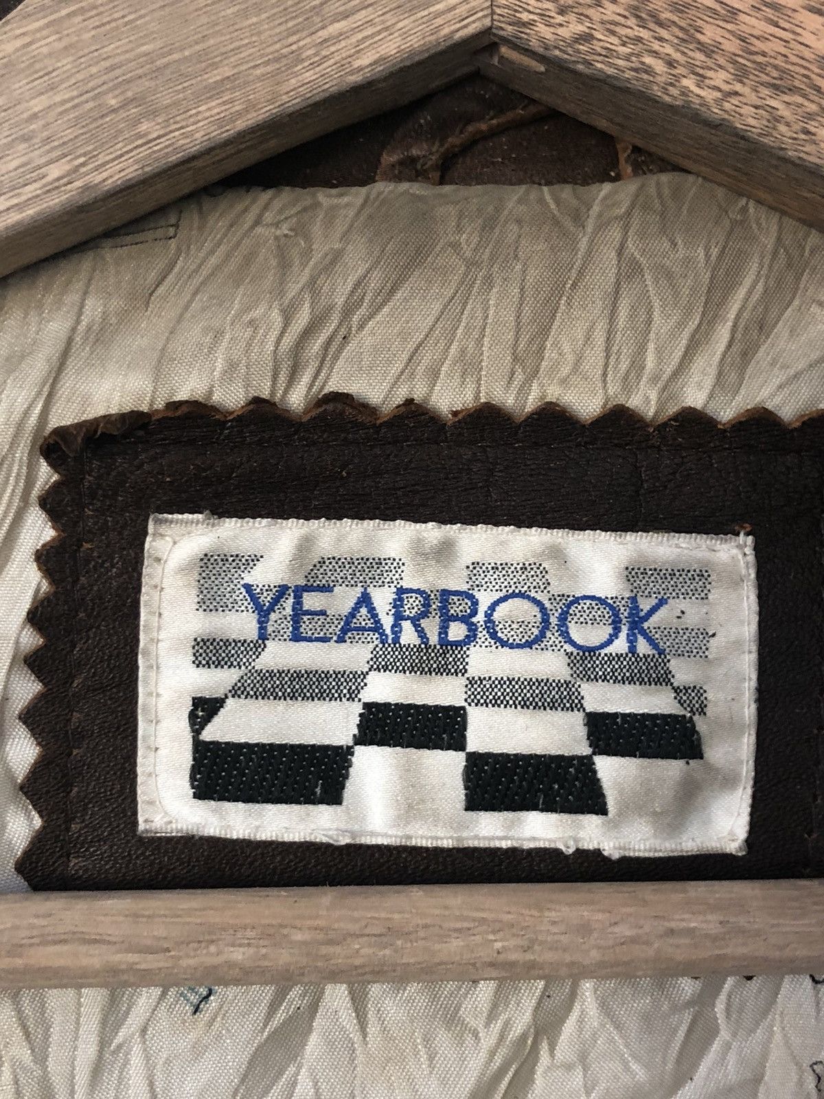 Vintage Vintage Yearbook Worldmap Aviator Australian Lamb Leather Size US L / EU 52-54 / 3 - 12 Thumbnail
