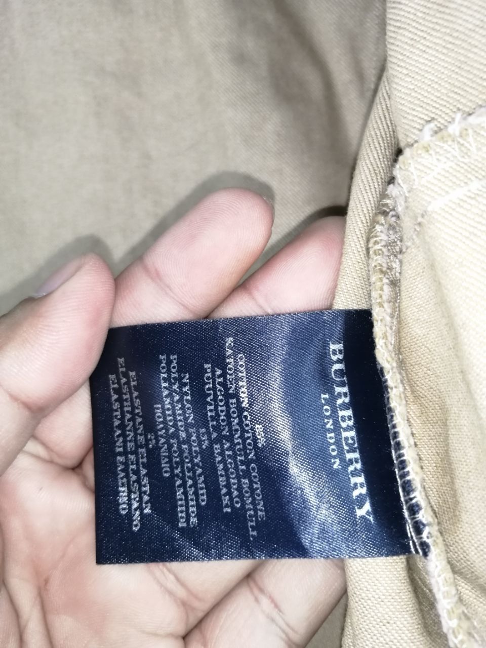 Burberry Burberry London Made In England Acid Wash Jacket Size ONE SIZE - 10 Thumbnail