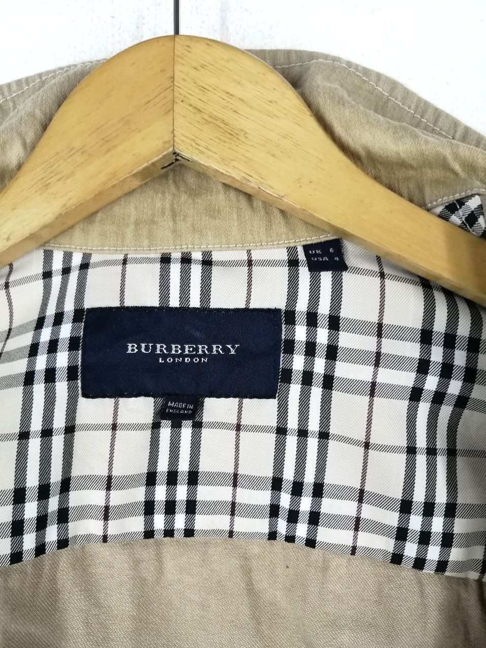 Burberry Burberry London Made In England Acid Wash Jacket Size ONE SIZE - 7 Thumbnail