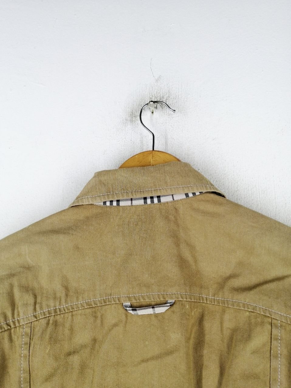 Burberry Burberry London Made In England Acid Wash Jacket Size ONE SIZE - 6 Thumbnail
