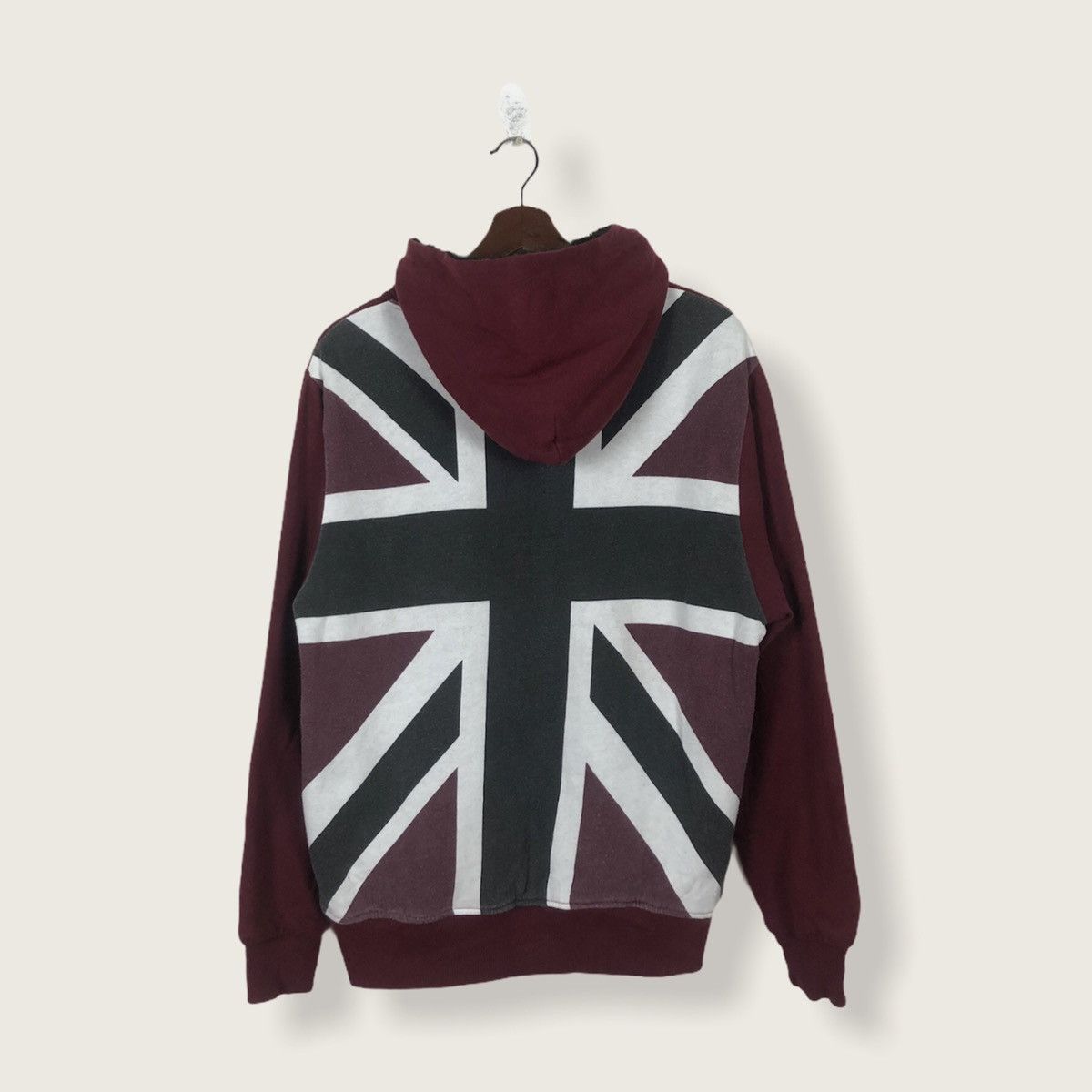 Japanese Brand Lock Heaven Brit Flag Back Fullprinted Hoodie Size US L / EU 52-54 / 3 - 1 Thumbnail