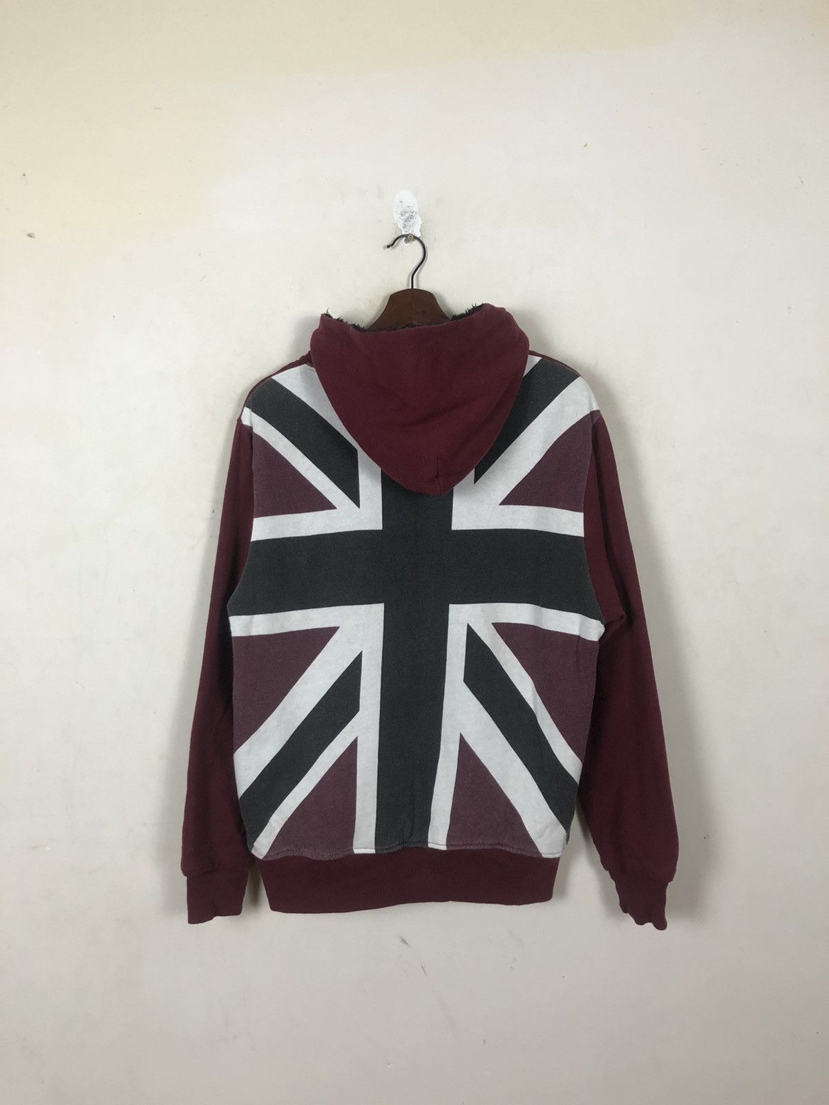 Japanese Brand Lock Heaven Brit Flag Back Fullprinted Hoodie Size US L / EU 52-54 / 3 - 2 Thumbnail