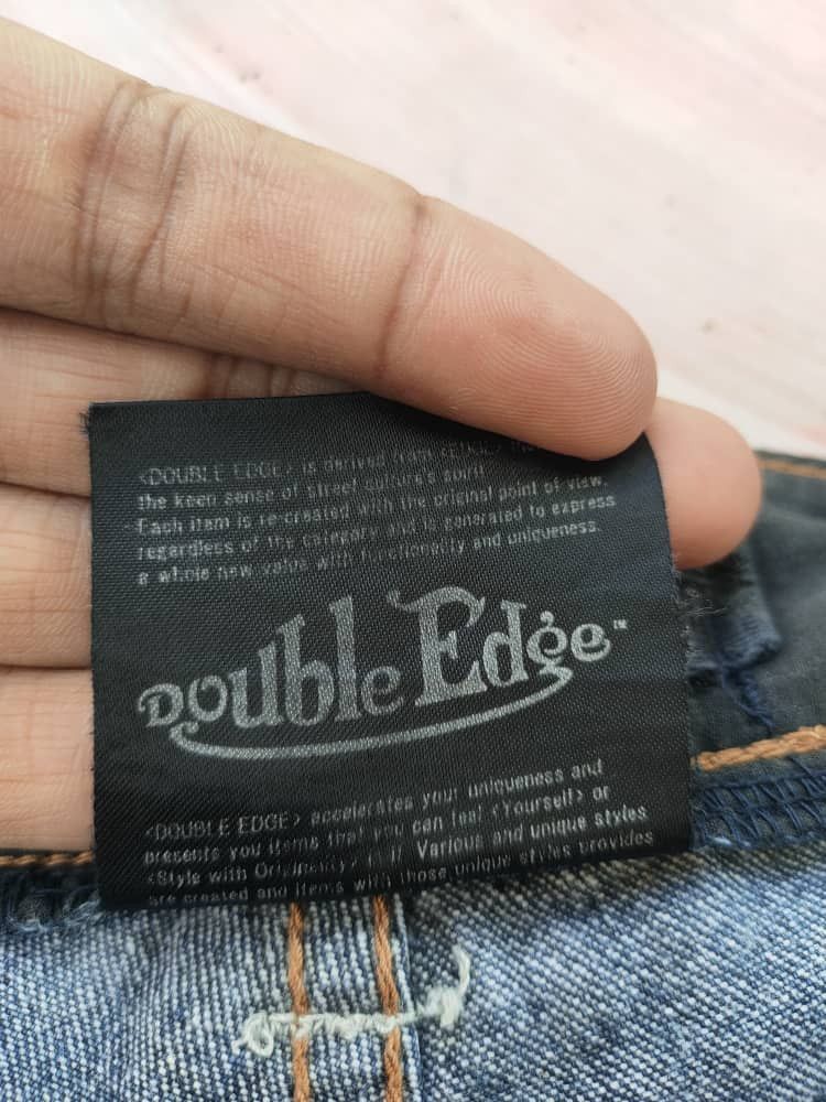 Japanese Brand ❎ Double Edge Cargo Denim Pant Size US 27 - 6 Thumbnail