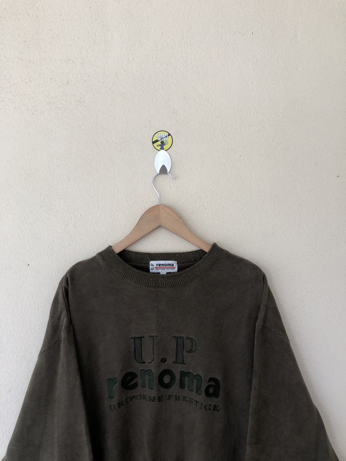 Renoma U.P Renoma Big Logos Sweatshirt Size US XL / EU 56 / 4 - 2 Thumbnail
