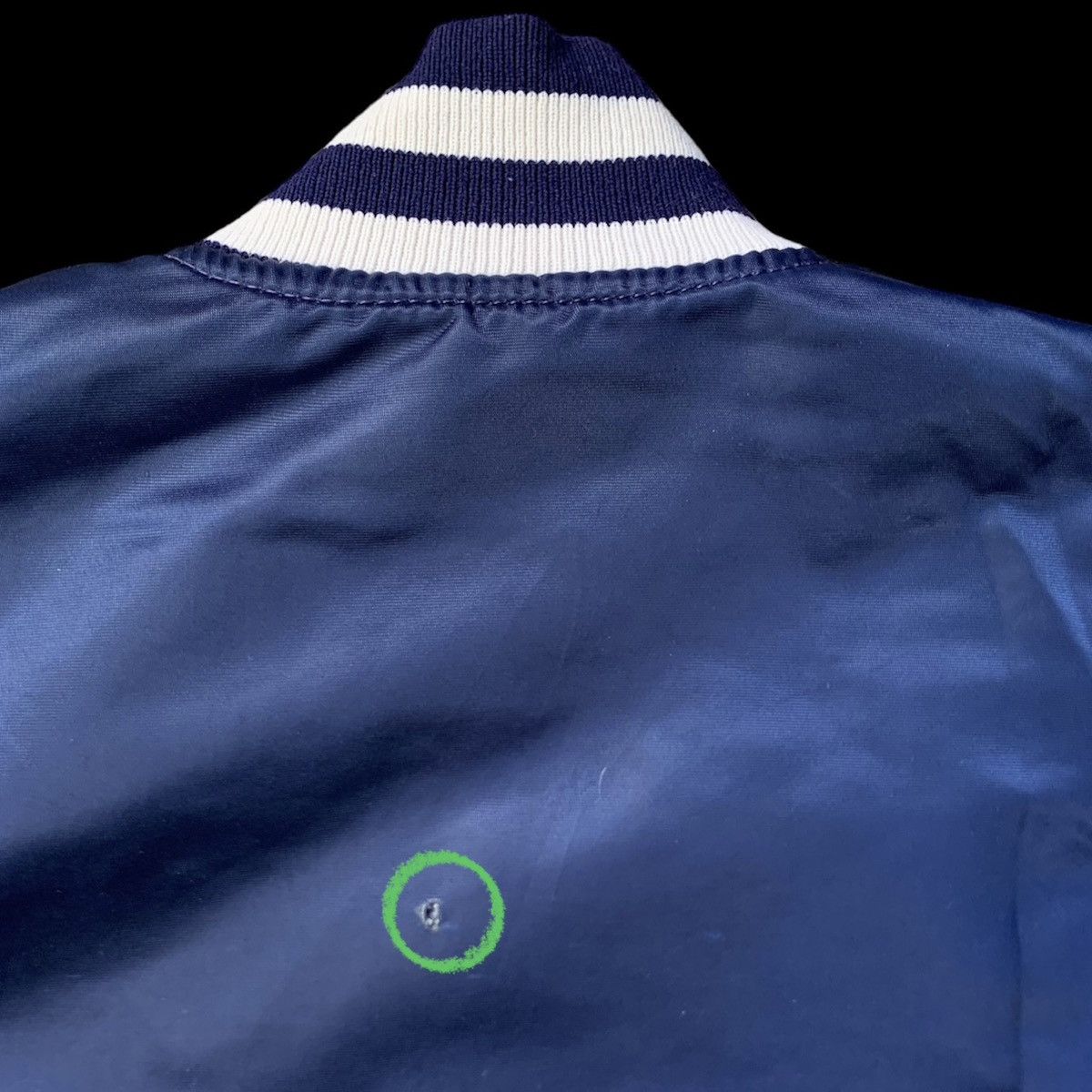 New York Yankees × Starter Vintage New York Yankees MLB Starter Satin Varsity Jacket Size US M / EU 48-50 / 2 - 9 Thumbnail