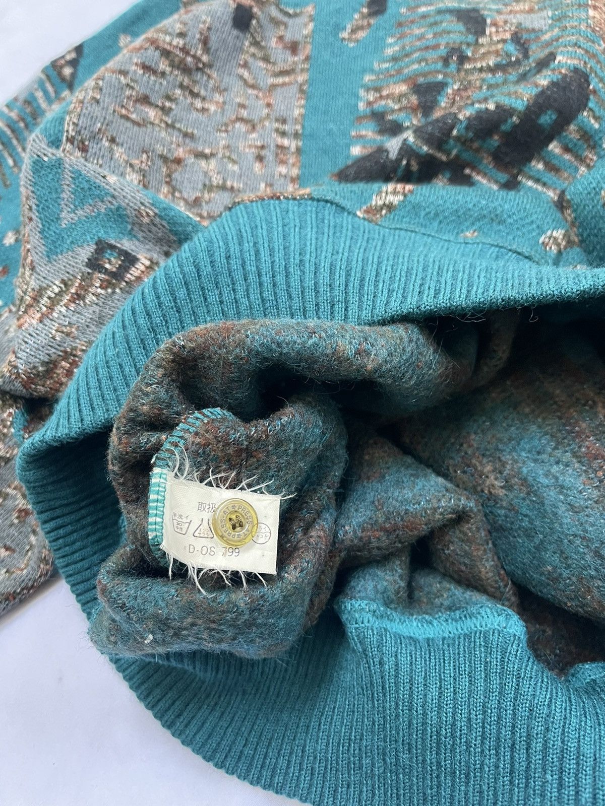 Aran Isles Knitwear Vintage Avantgarde Luxury Jumper Sweater Size US M / EU 48-50 / 2 - 11 Thumbnail