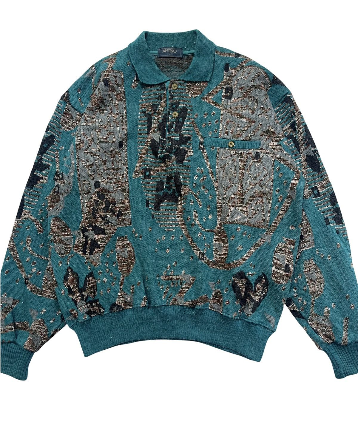 Aran Isles Knitwear Vintage Avantgarde Luxury Jumper Sweater Size US M / EU 48-50 / 2 - 8 Thumbnail