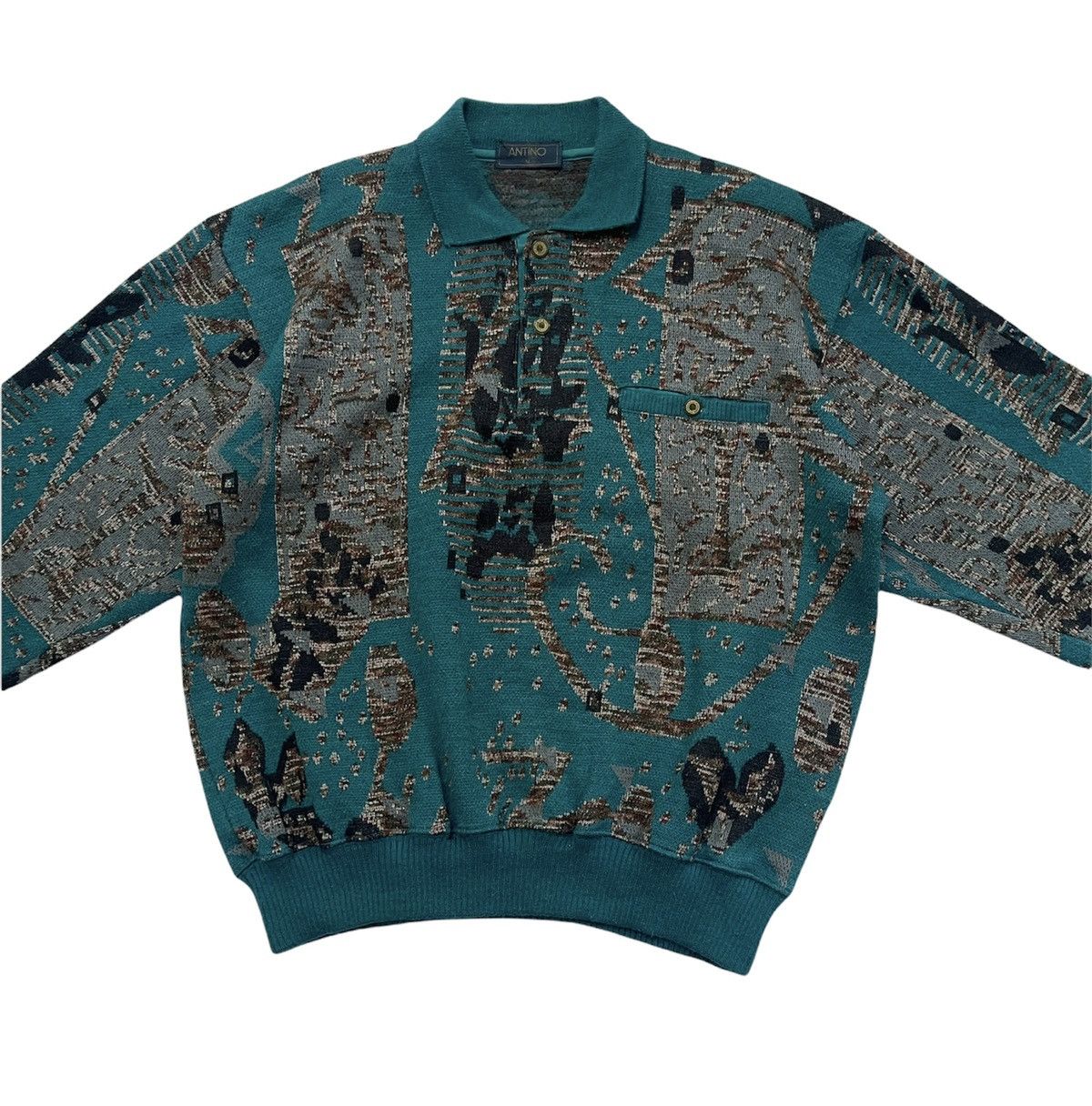 Aran Isles Knitwear Vintage Avantgarde Luxury Jumper Sweater Size US M / EU 48-50 / 2 - 4 Thumbnail