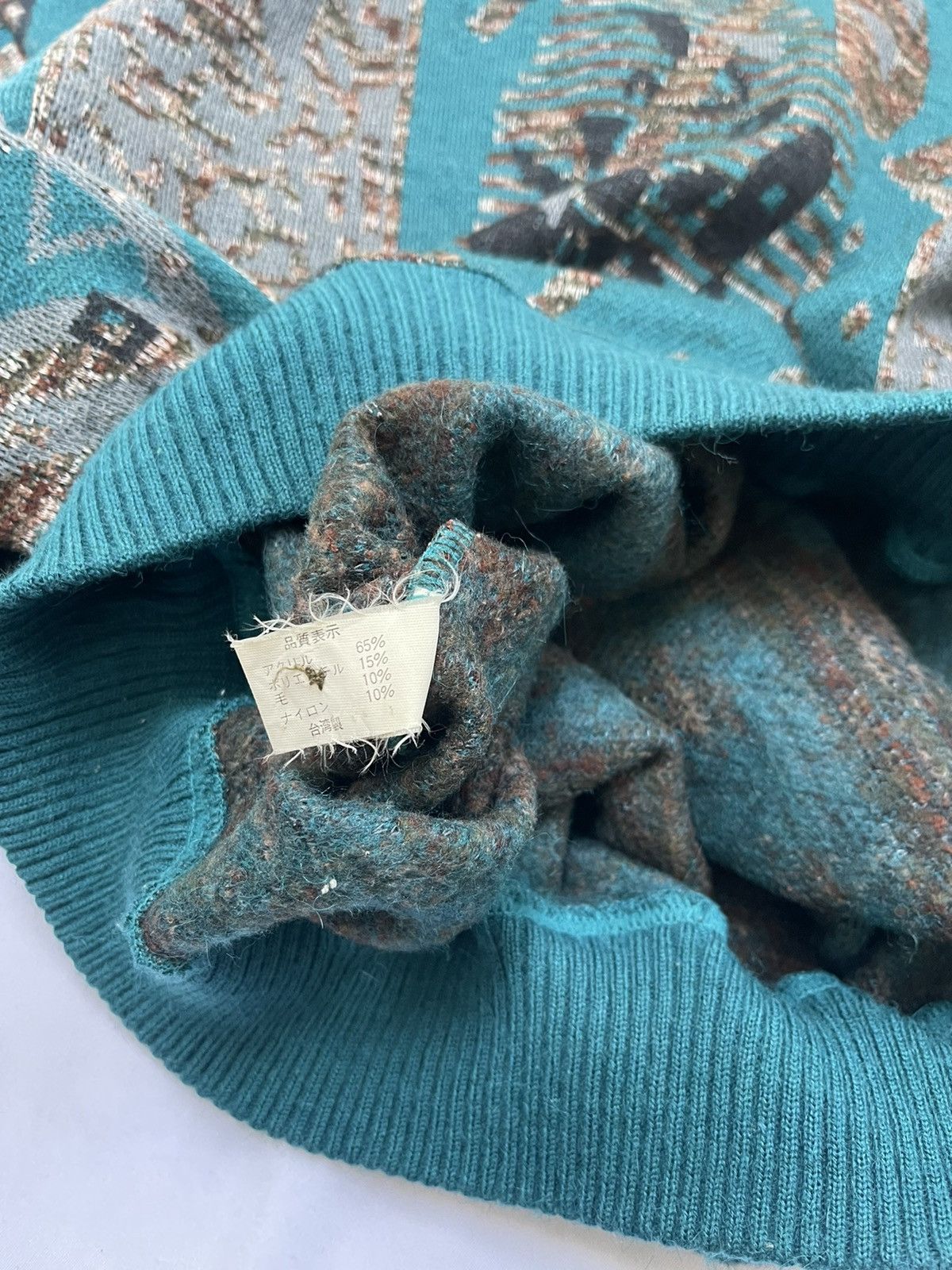 Aran Isles Knitwear Vintage Avantgarde Luxury Jumper Sweater Size US M / EU 48-50 / 2 - 10 Thumbnail