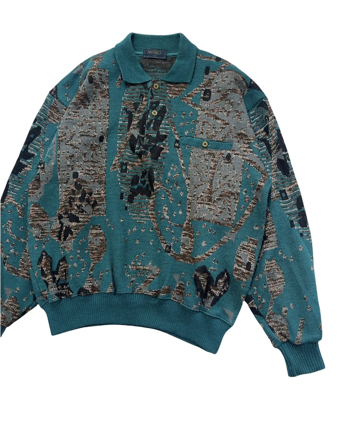 Aran Isles Knitwear Vintage Avantgarde Luxury Jumper Sweater Size US M / EU 48-50 / 2 - 3 Thumbnail
