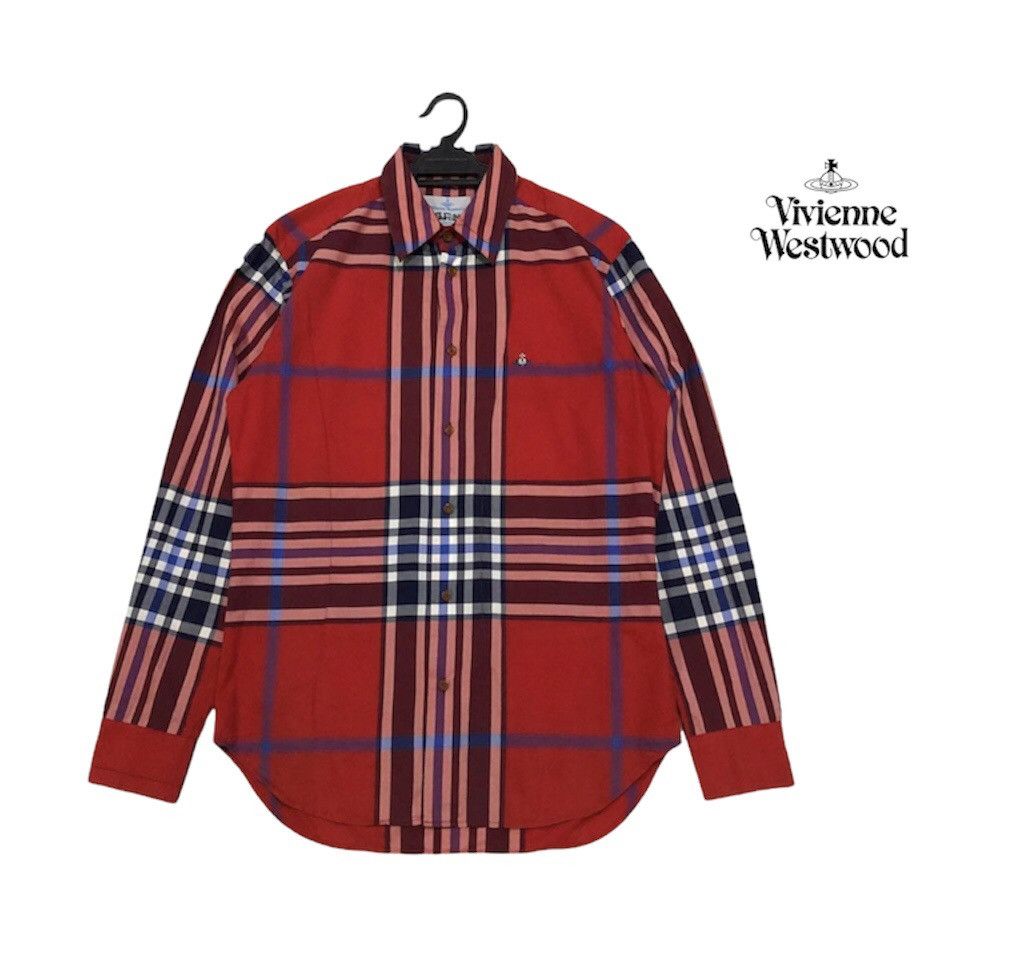Vivienne Westwood Vivienne Westwood Man Big Cheked Button Shirt Size US L / EU 52-54 / 3 - 1 Thumbnail