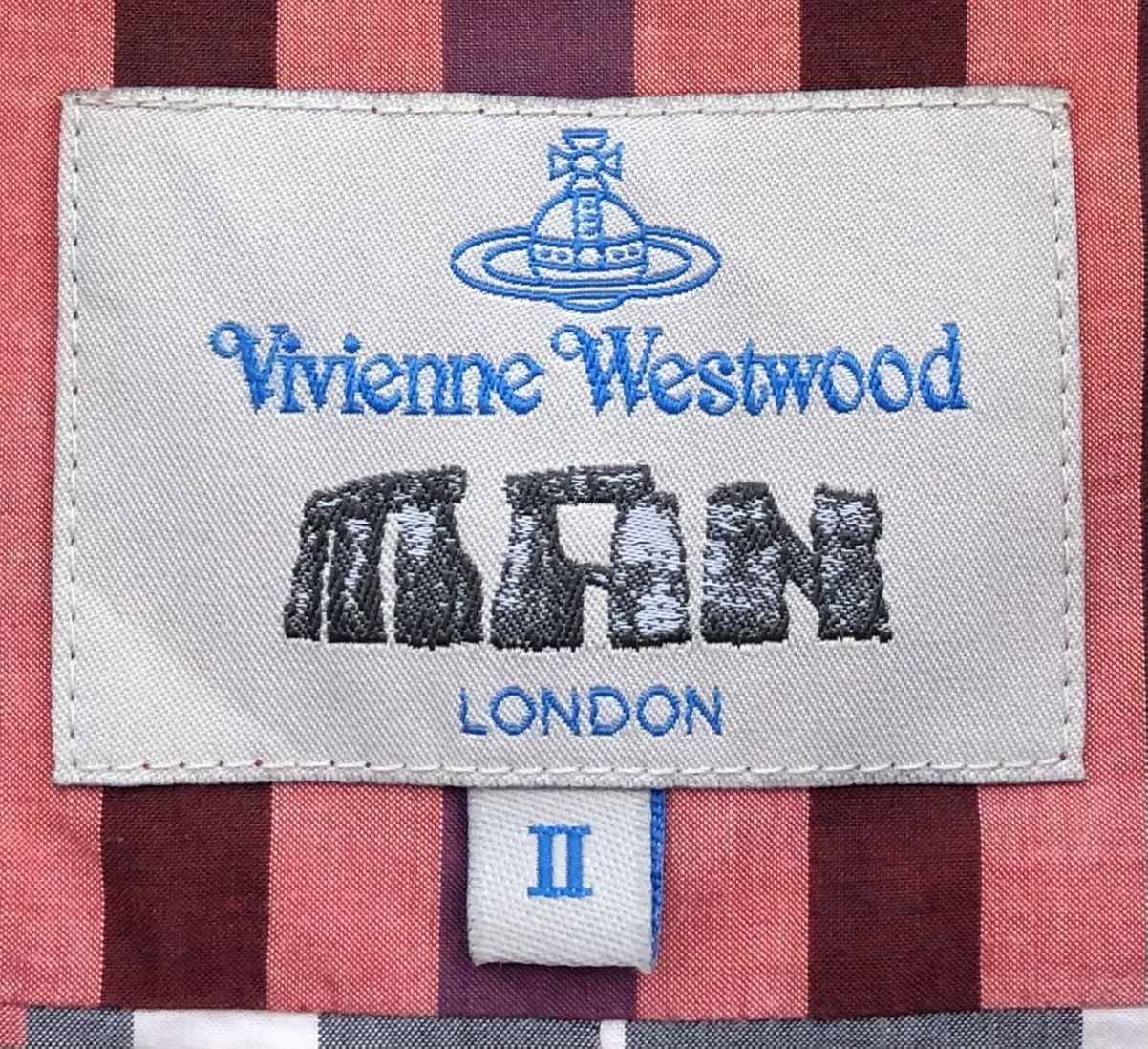 Vivienne Westwood Vivienne Westwood Man Big Cheked Button Shirt Size US L / EU 52-54 / 3 - 9 Thumbnail