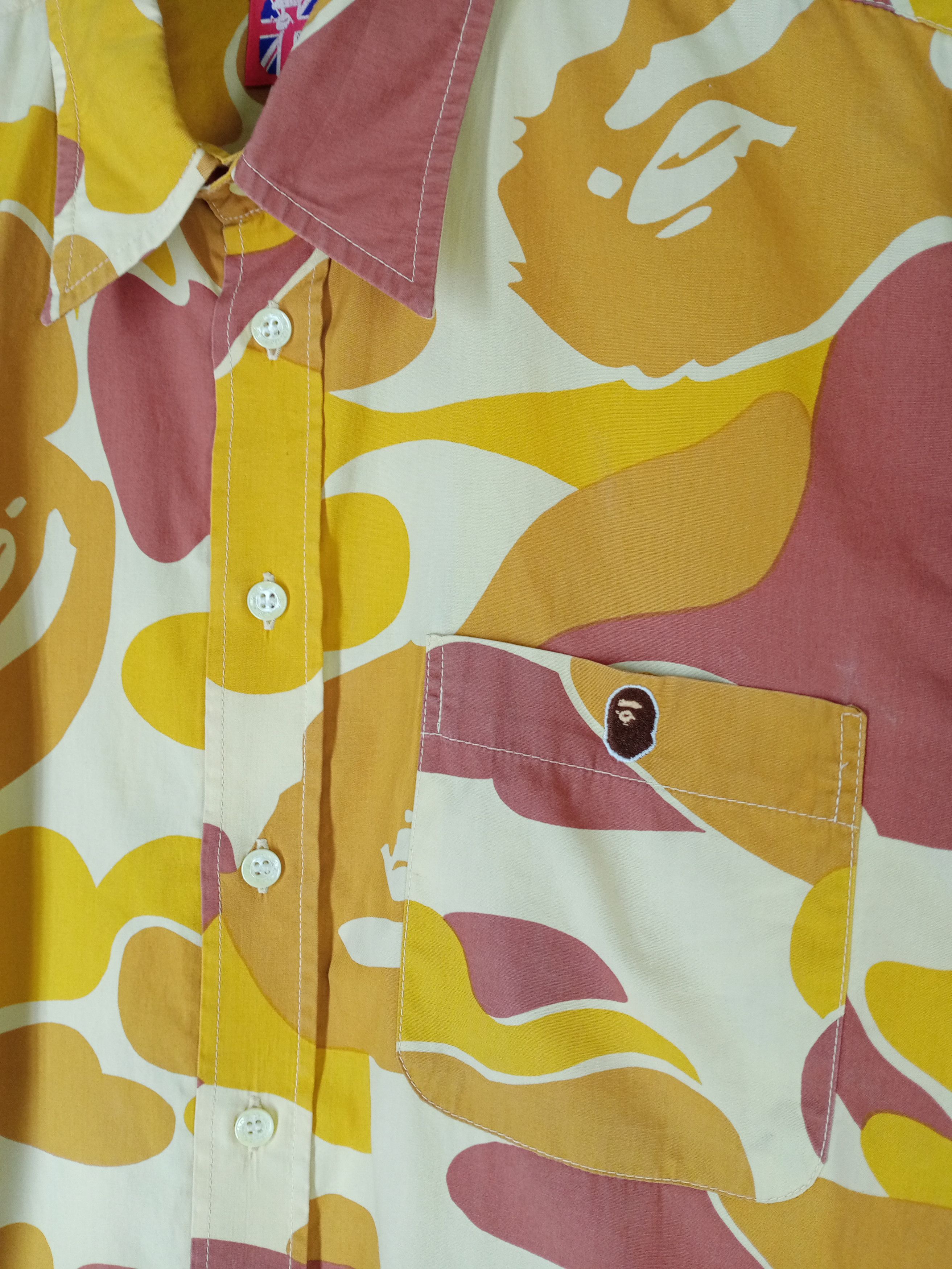 Bape ABC Camo Button Up Shirt Size US S / EU 44-46 / 1 - 4 Thumbnail