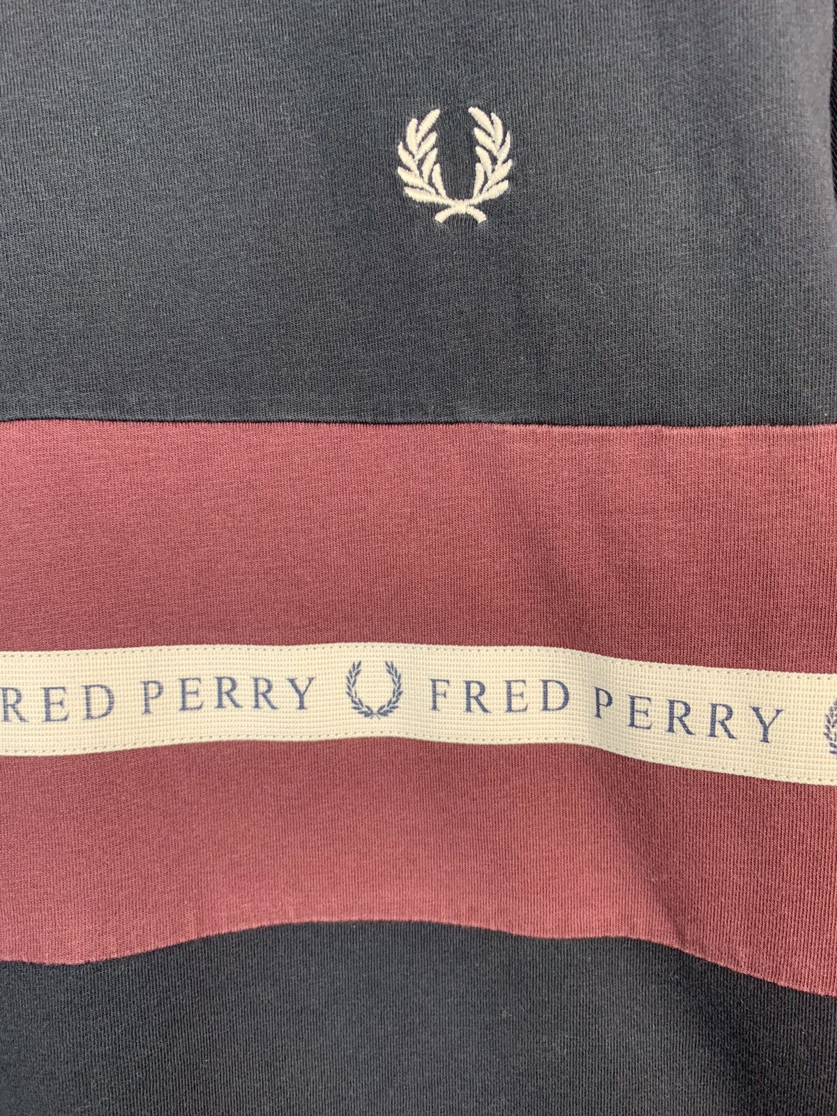 Fred Perry Fred Perry Vintage Mens Logo T-Shirt Size US XL / EU 56 / 4 - 4 Thumbnail