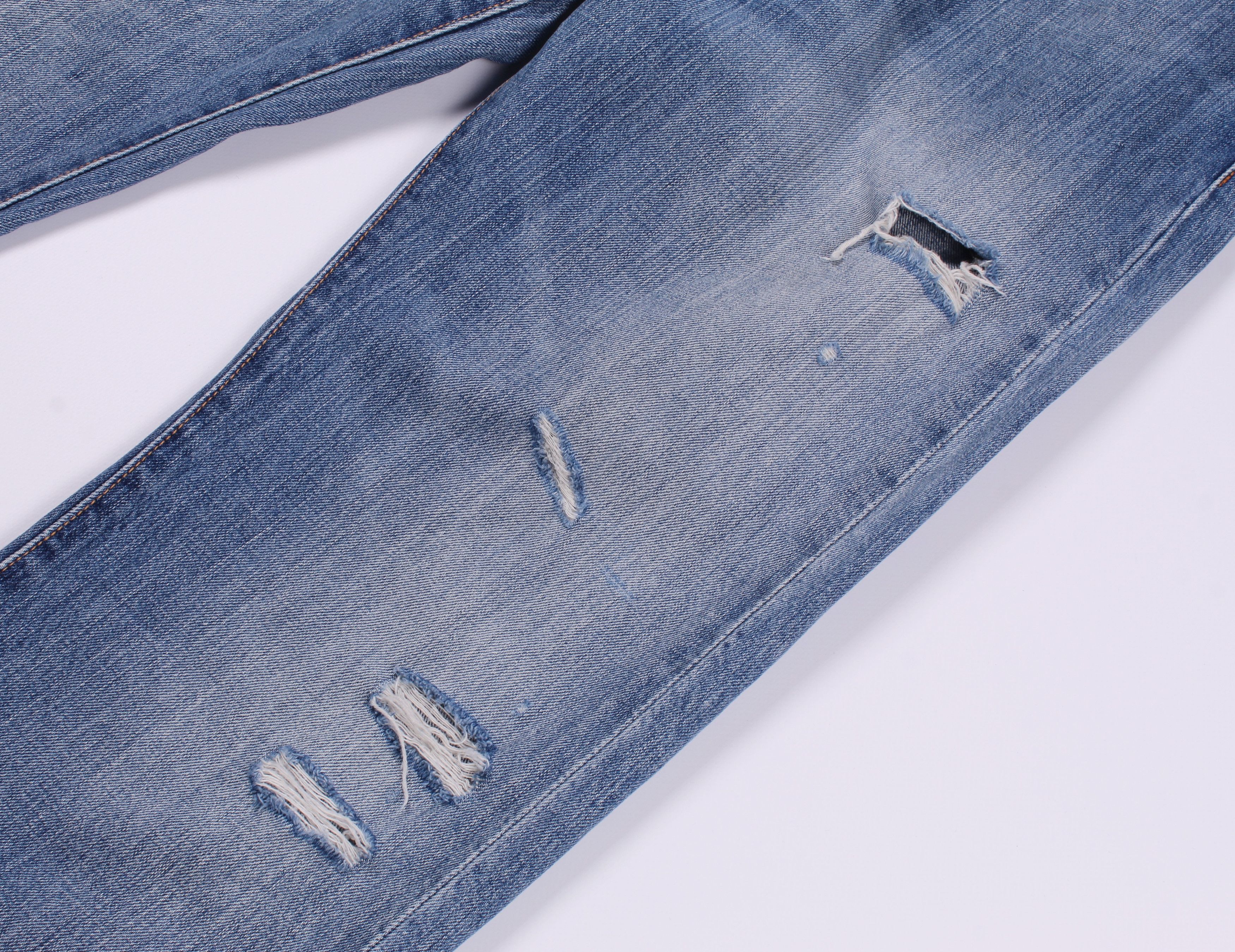 Levi's Vintage 00's LEVI'S 505 Limited Edition Distressed Jeans Size US 34 / EU 50 - 5 Thumbnail
