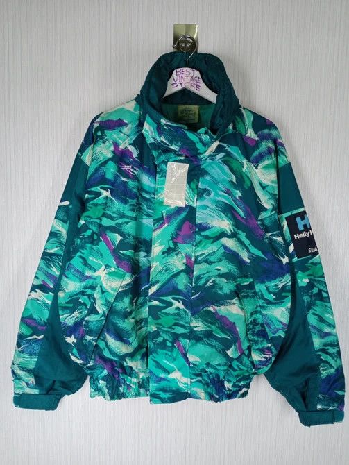 Helly Hansen Vintage Helly Hansen Sea Life Camo Design Jacket Size US L / EU 52-54 / 3 - 1 Thumbnail