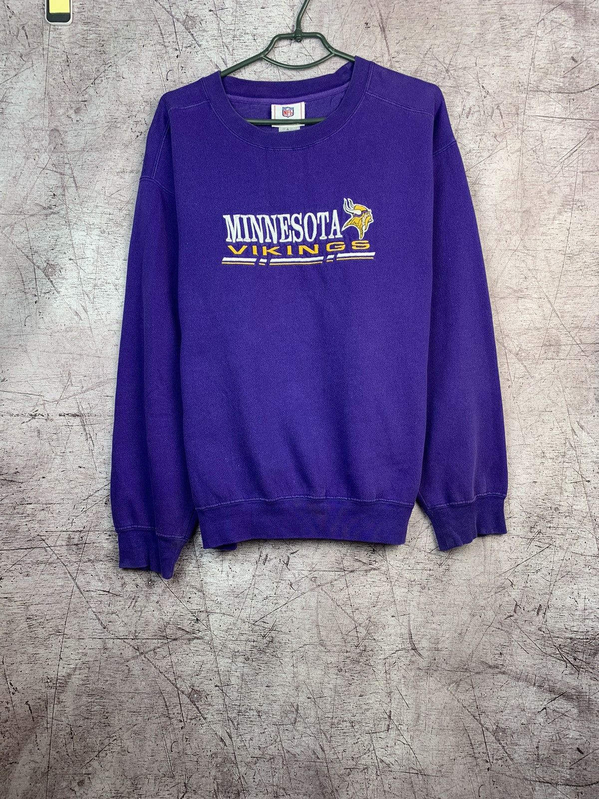 NFL Vintage 90s Minnesota Vikings NFL Crewneck Size US L / EU 52-54 / 3 - 1 Thumbnail