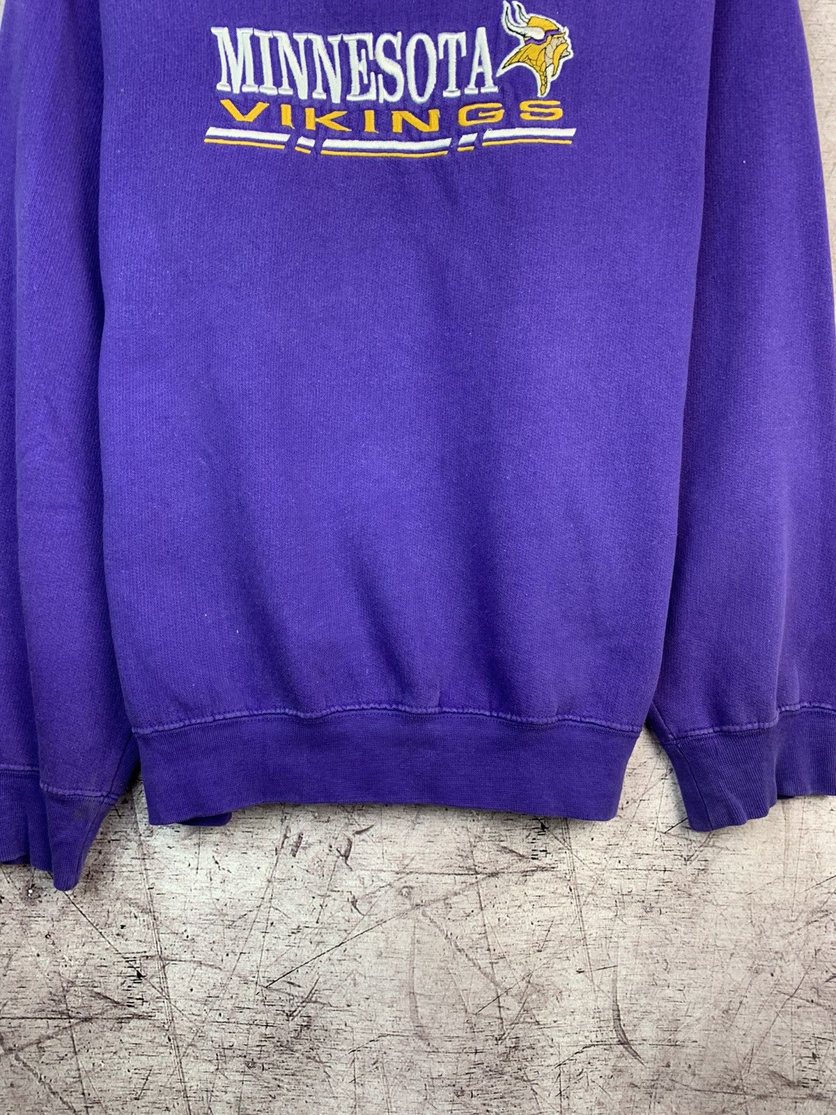 NFL Vintage 90s Minnesota Vikings NFL Crewneck Size US L / EU 52-54 / 3 - 3 Thumbnail
