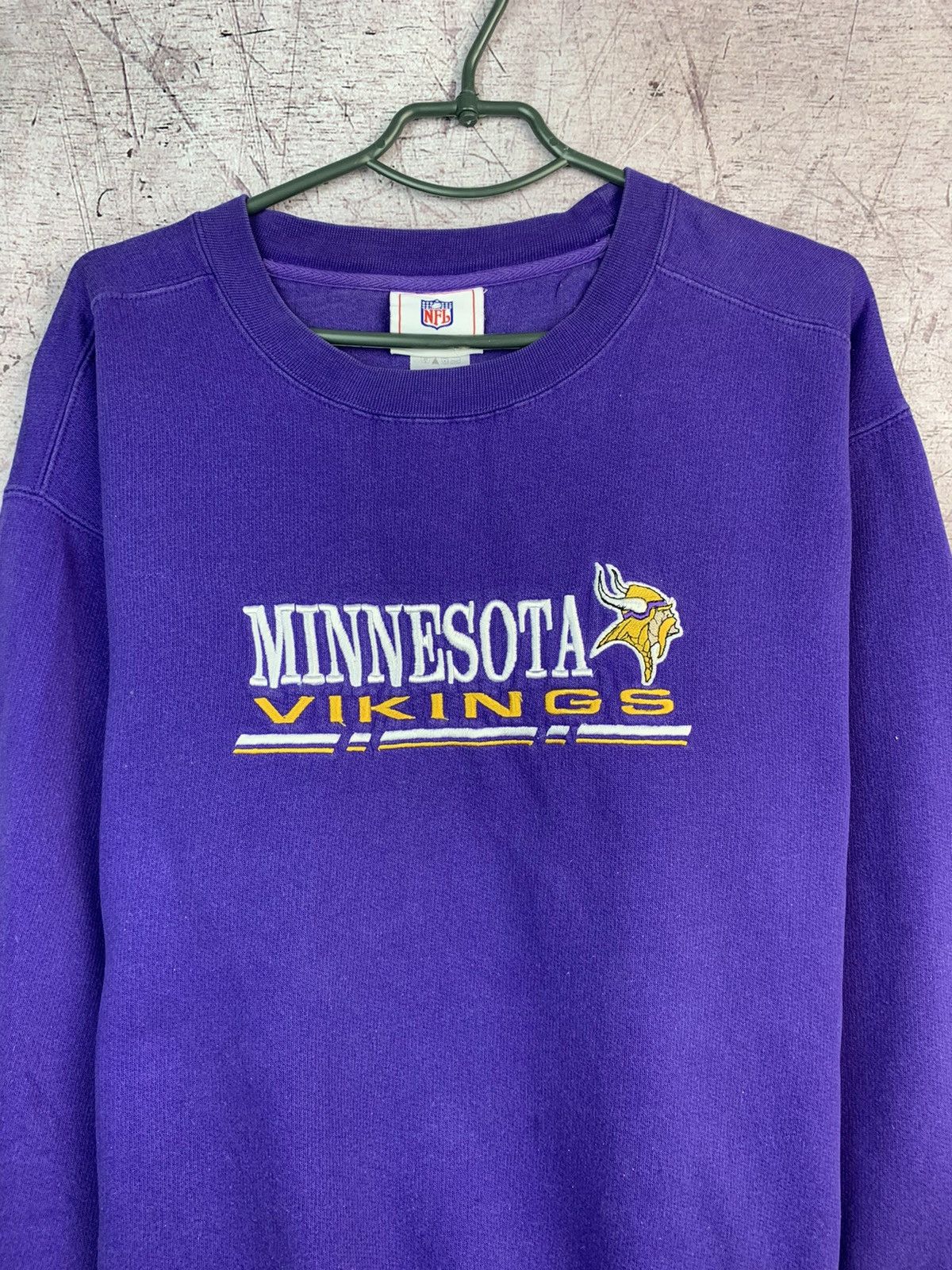 NFL Vintage 90s Minnesota Vikings NFL Crewneck Size US L / EU 52-54 / 3 - 2 Thumbnail