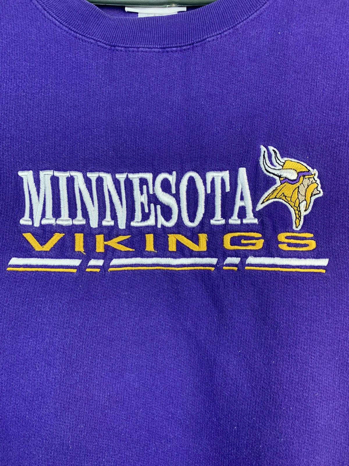 NFL Vintage 90s Minnesota Vikings NFL Crewneck Size US L / EU 52-54 / 3 - 4 Thumbnail