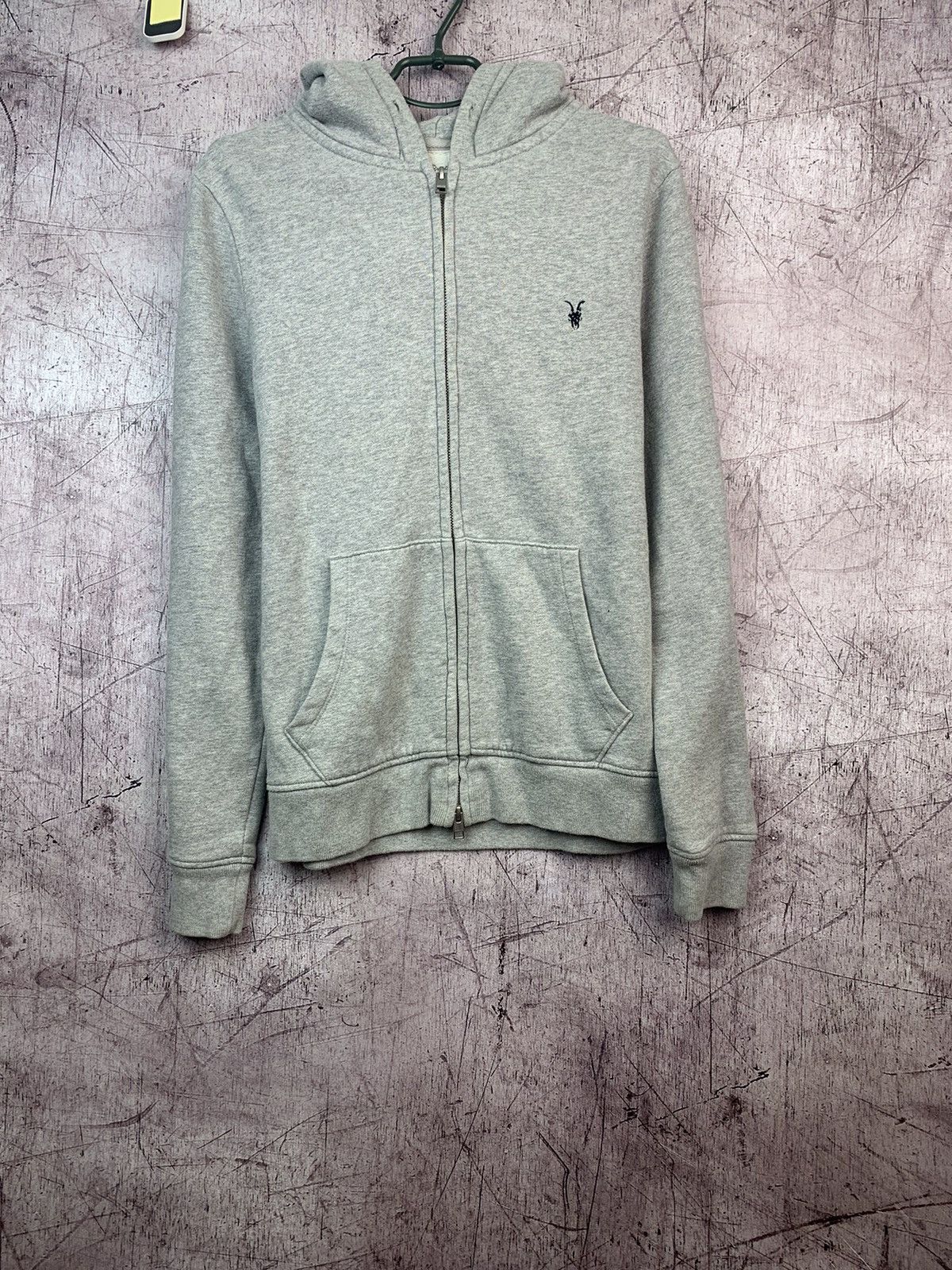 Allsaints Allsaints Vintage Fox Zip Up Hoodie Size US S / EU 44-46 / 1 - 1 Thumbnail