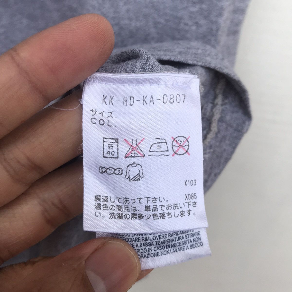 RRL Ralph Lauren Rare💥Vintage RRL sleeveless Spell out light grey tee Size US L / EU 52-54 / 3 - 7 Thumbnail