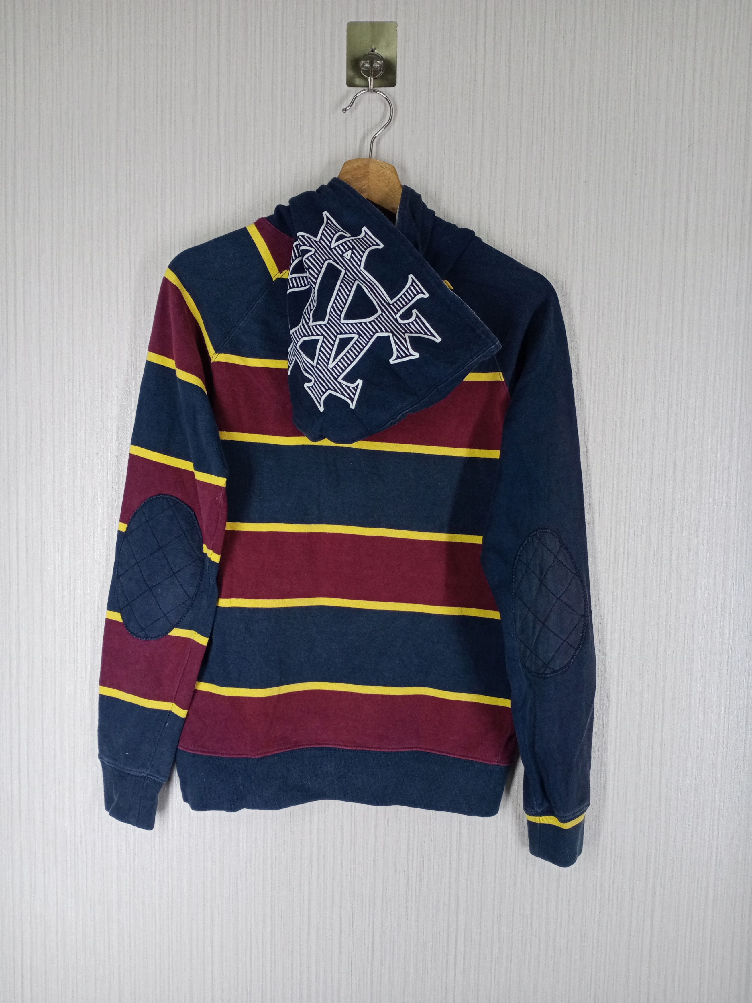 Tommy Hilfiger Rare Vintage TOMMY Striped Hoodie Sweatshirt Size US M / EU 48-50 / 2 - 6 Thumbnail