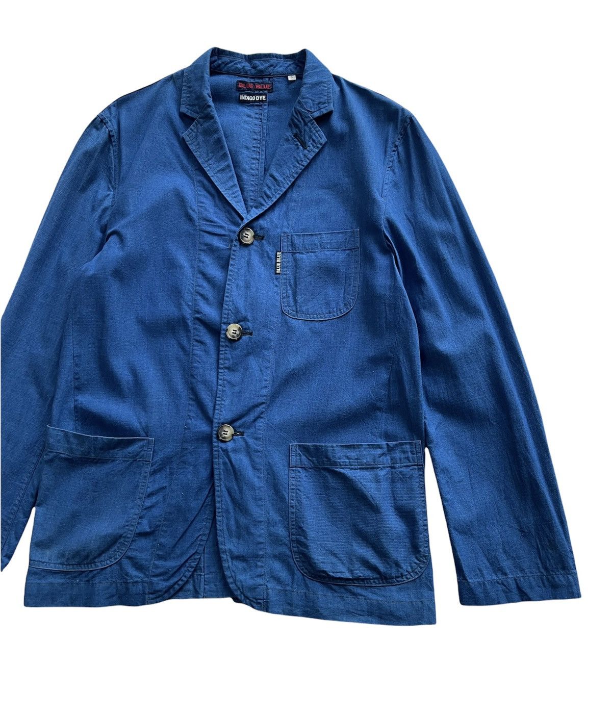 Blue Blue Japan Blue Blue Japan Indigo Dye Chore Jacket Size US M / EU 48-50 / 2 - 4 Thumbnail