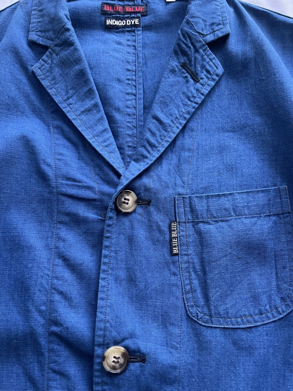 Blue Blue Japan Blue Blue Japan Indigo Dye Chore Jacket Size US M / EU 48-50 / 2 - 10 Thumbnail