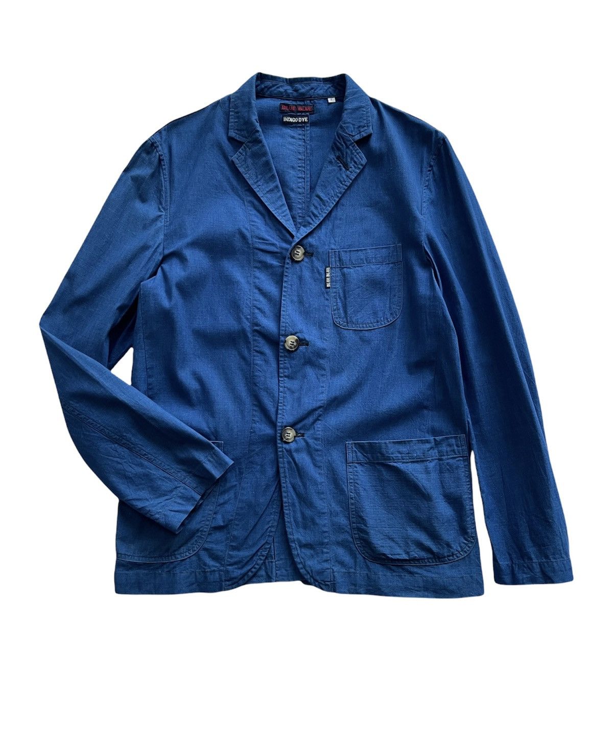 Blue Blue Japan Blue Blue Japan Indigo Dye Chore Jacket Size US M / EU 48-50 / 2 - 2 Thumbnail