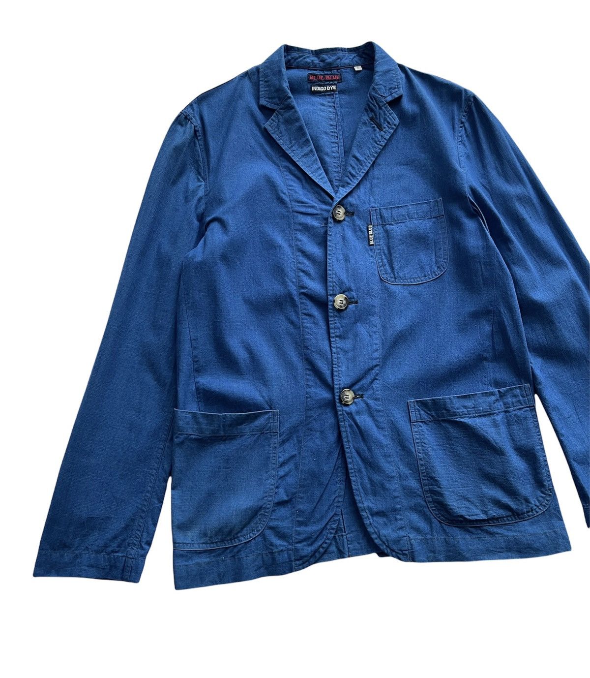 Blue Blue Japan Blue Blue Japan Indigo Dye Chore Jacket Size US M / EU 48-50 / 2 - 3 Thumbnail