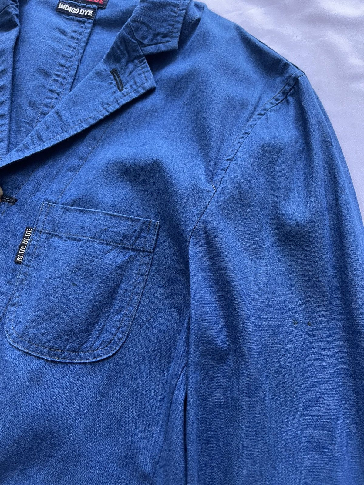Blue Blue Japan Blue Blue Japan Indigo Dye Chore Jacket Size US M / EU 48-50 / 2 - 12 Thumbnail