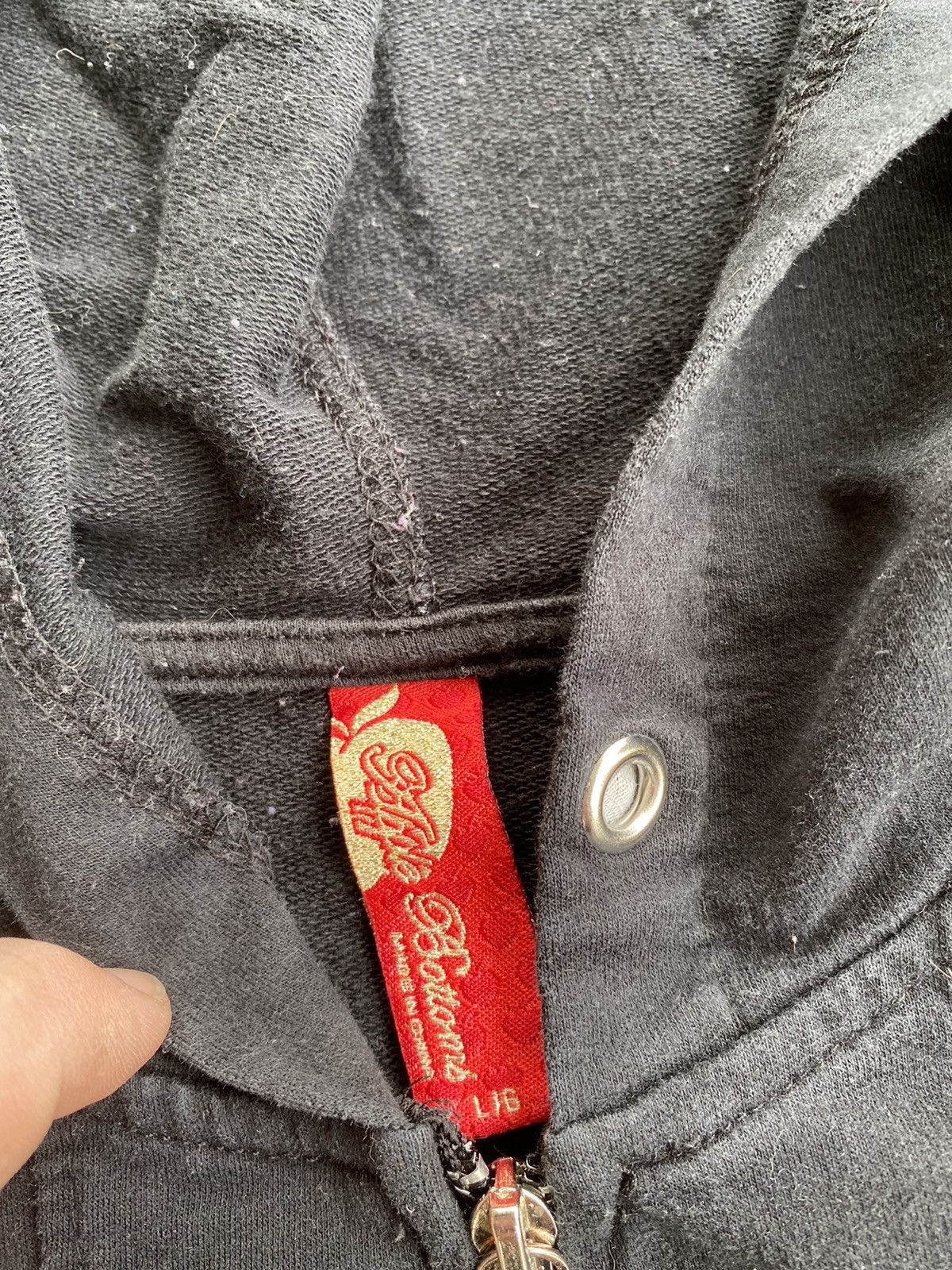 Japanese Brand × Vintage Vintage Y2K Apple Bottom Jeans Full Zip Hoodie Size S / US 4 / IT 40 - 10 Thumbnail