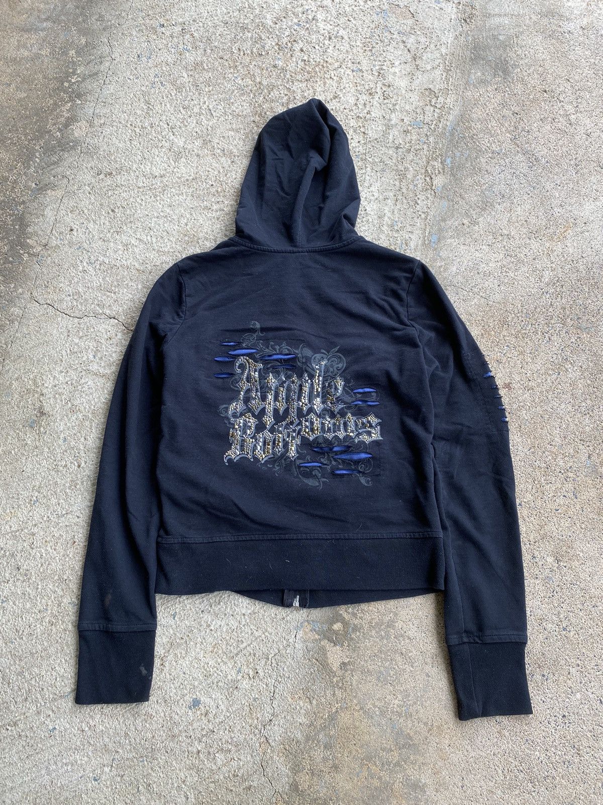 Japanese Brand × Vintage Vintage Y2K Apple Bottom Jeans Full Zip Hoodie Size S / US 4 / IT 40 - 1 Thumbnail