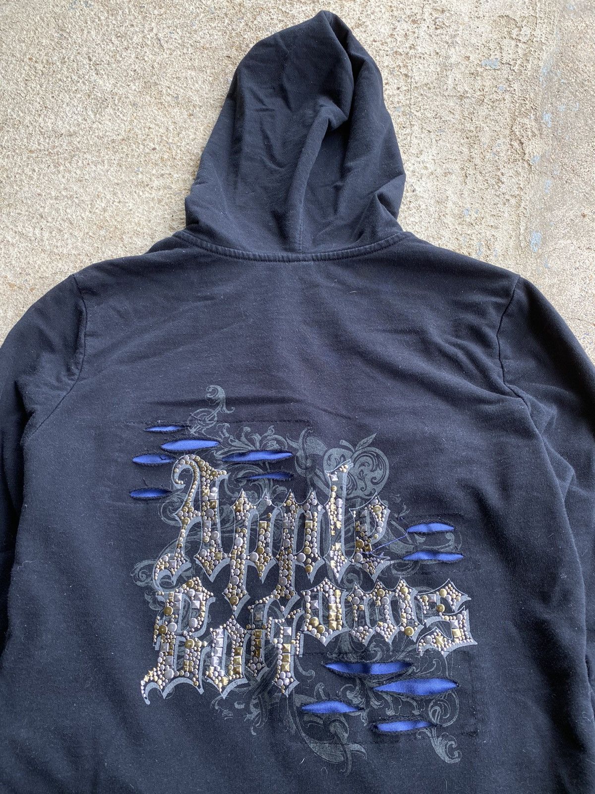 Japanese Brand × Vintage Vintage Y2K Apple Bottom Jeans Full Zip Hoodie Size S / US 4 / IT 40 - 3 Thumbnail