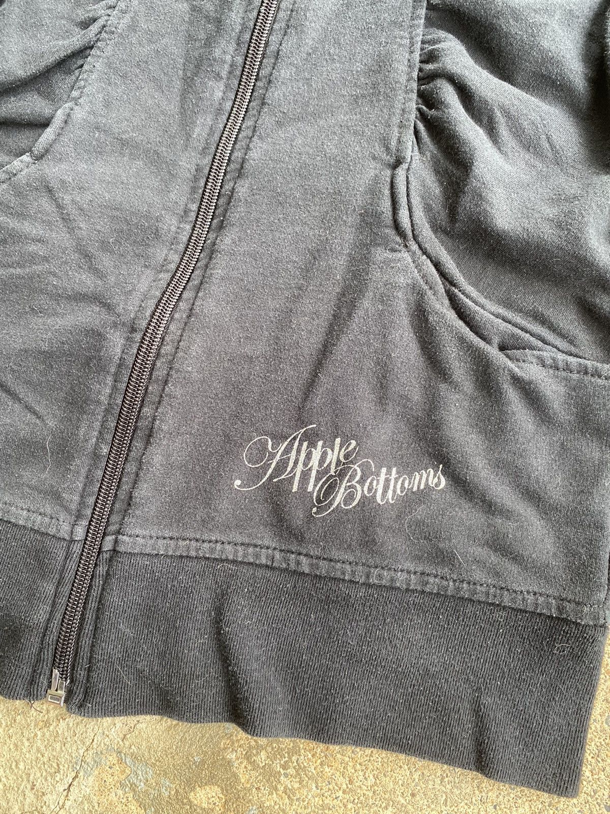 Japanese Brand × Vintage Vintage Y2K Apple Bottom Jeans Full Zip Hoodie Size S / US 4 / IT 40 - 7 Thumbnail
