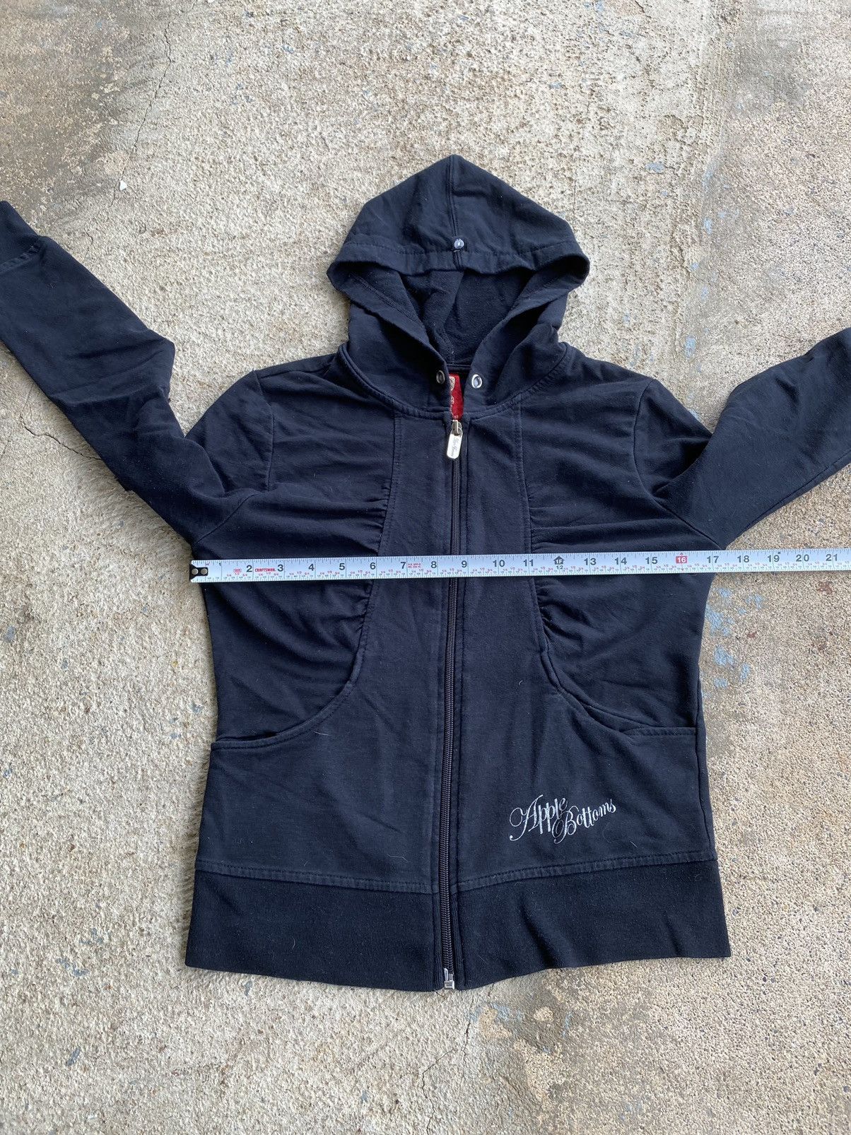 Japanese Brand × Vintage Vintage Y2K Apple Bottom Jeans Full Zip Hoodie Size S / US 4 / IT 40 - 12 Thumbnail
