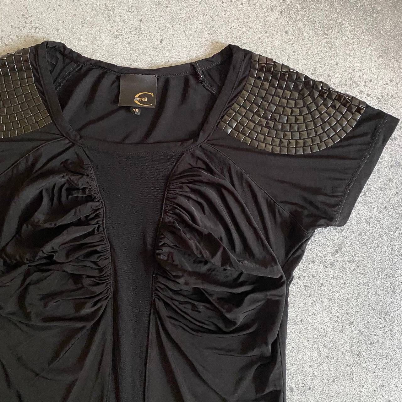 Just Cavalli × Roberto Cavalli × Vintage «Just Cavalli» by Roberto Cavalli Y2K T-Shirt Size M / US 6-8 / IT 42-44 - 4 Thumbnail