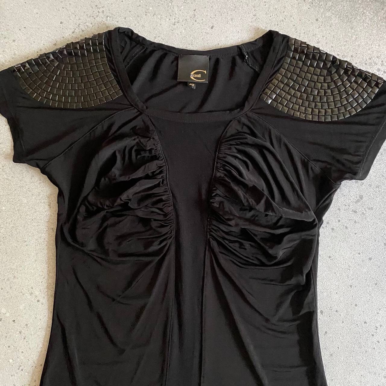 Just Cavalli × Roberto Cavalli × Vintage «Just Cavalli» by Roberto Cavalli Y2K T-Shirt Size M / US 6-8 / IT 42-44 - 1 Thumbnail