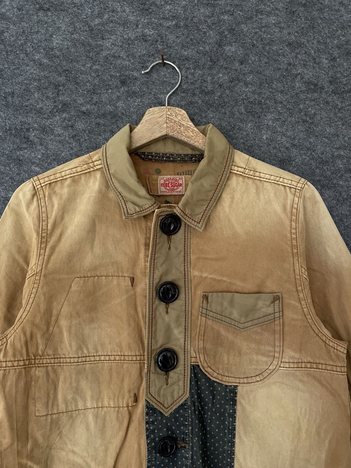 Japanese Brand × Vintage CUBE SUGAR HEAVY DUTY JACKET Size US M / EU 48-50 / 2 - 2 Thumbnail