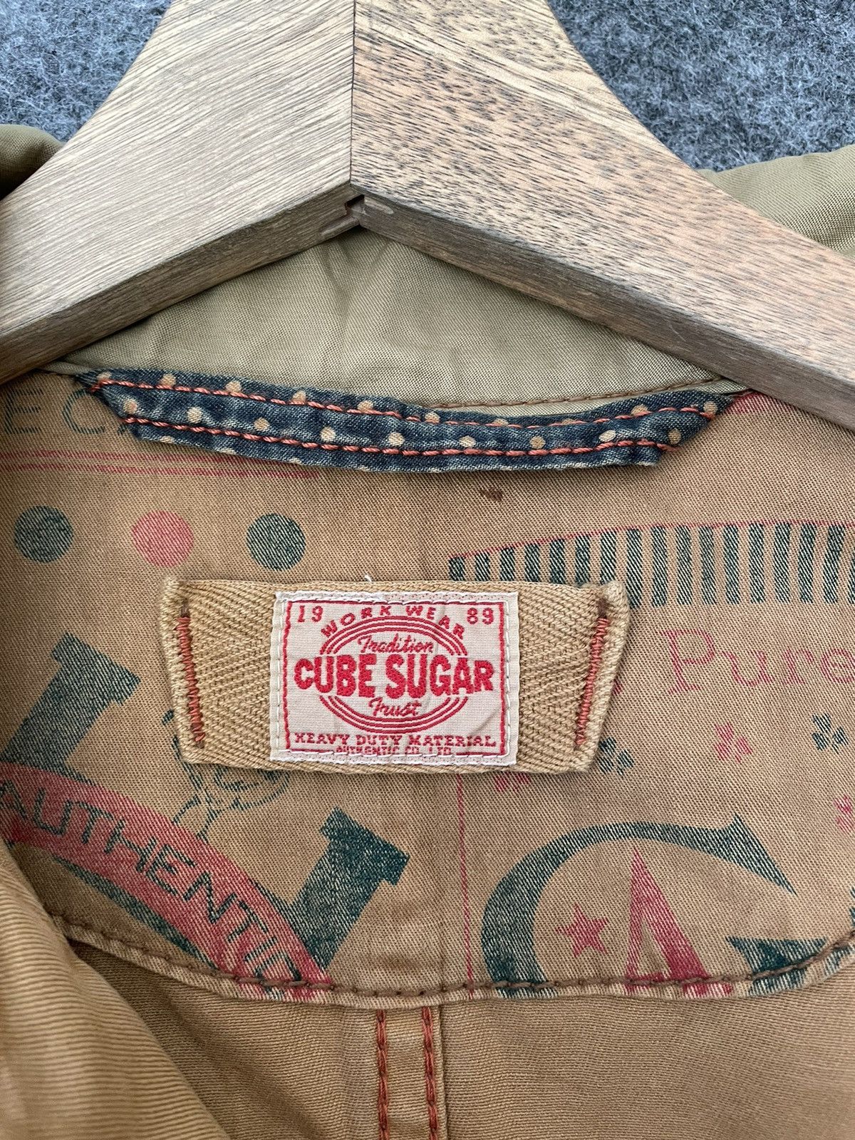 Japanese Brand × Vintage CUBE SUGAR HEAVY DUTY JACKET Size US M / EU 48-50 / 2 - 7 Thumbnail