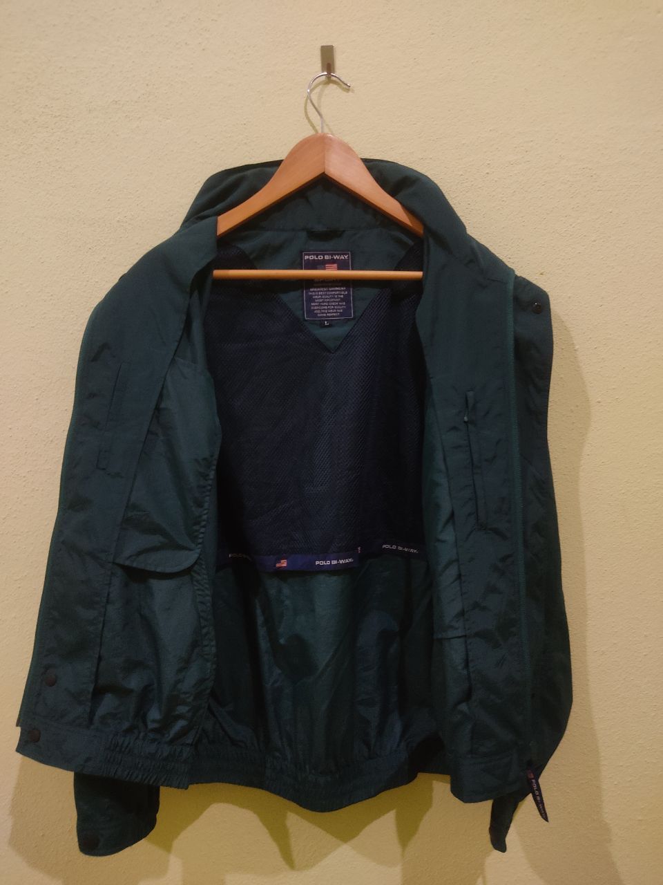 Polo Ralph Lauren Vintage Polo Bi-Way Jacket Size US L / EU 52-54 / 3 - 5 Thumbnail