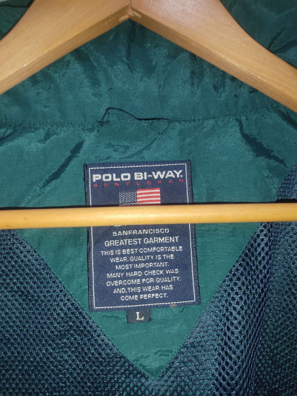 Polo Ralph Lauren Vintage Polo Bi-Way Jacket Size US L / EU 52-54 / 3 - 6 Thumbnail