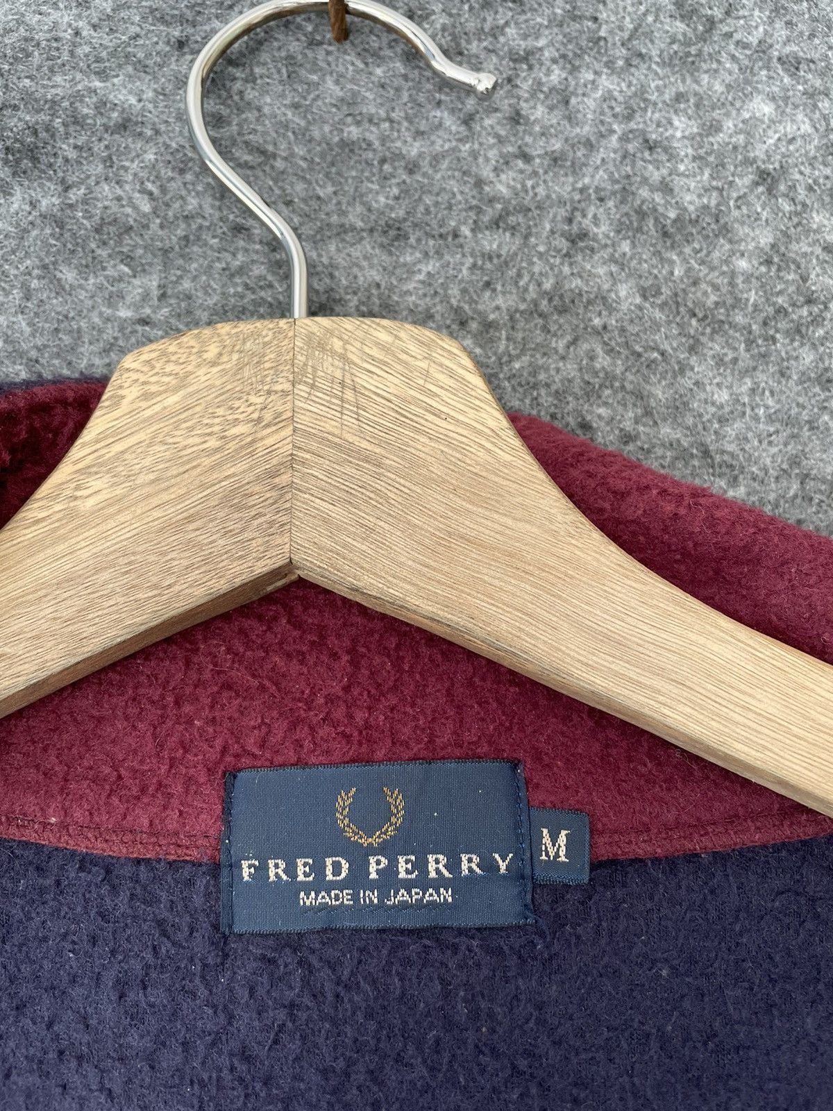 Fred Perry VINTAGE FRED PERRY FLEECE JACKET Size US M / EU 48-50 / 2 - 6 Thumbnail