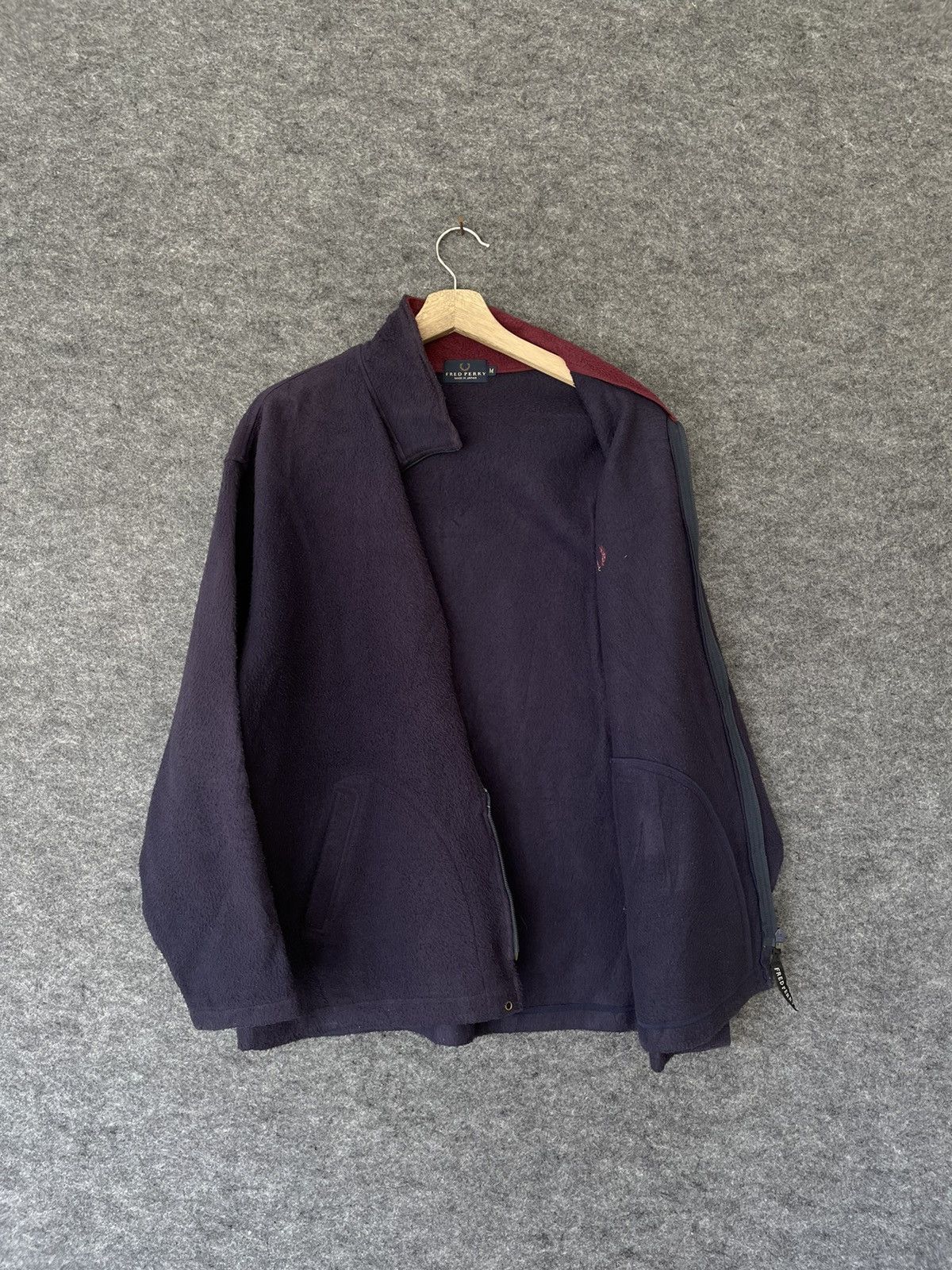Fred Perry VINTAGE FRED PERRY FLEECE JACKET Size US M / EU 48-50 / 2 - 5 Thumbnail