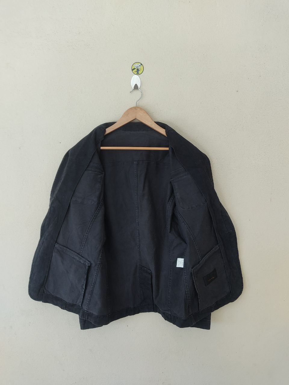 Issey Miyake × Japanese Brand × Tete Homme TETE HOMME MULTI POCKET BLACK JACKET (DHL SHIPPING) Size US M / EU 48-50 / 2 - 4 Thumbnail